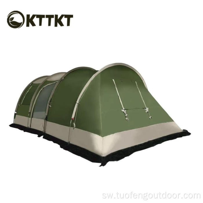 14.6kg Green Outdoor Camping Nafasi Kubwa ya Hema